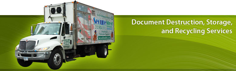 Document Destruction, Storage, and Recycling Services